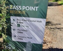 Irene Gomes has been babysitting her grandkids, this time exercising along the waters edge at Shellcove.