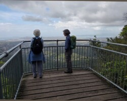 Byarong Park to Robertson Lookout - Chris, Anne, Robyn and Penny