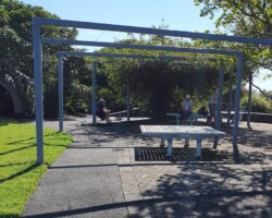 Photos from Pam having a great time walking in the Shellcove gardens, with coffee at The Farm as an extra bonus!