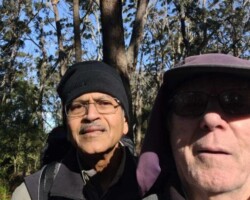 Krishna and jim exploring tracks on mt kembla
Hope you are keeping well russel